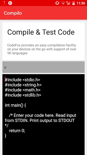 Compilo - Compile / Test code