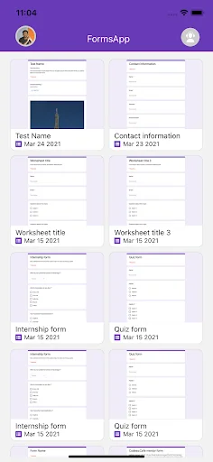 FormsApp - Manage your Forms