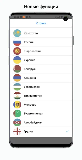 Exchange rates of Georgia screenshot 2