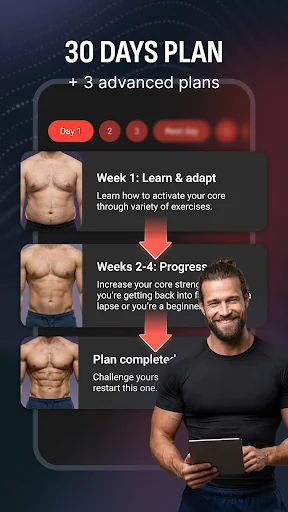 Abs Workout: Six Pack Training screenshot 3