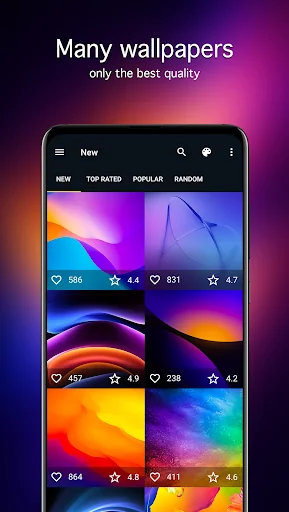 Abstract Wallpapers 4K screenshot 2
