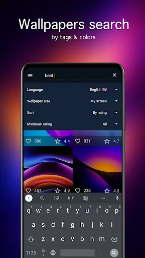 Abstract Wallpapers 4K screenshot 3
