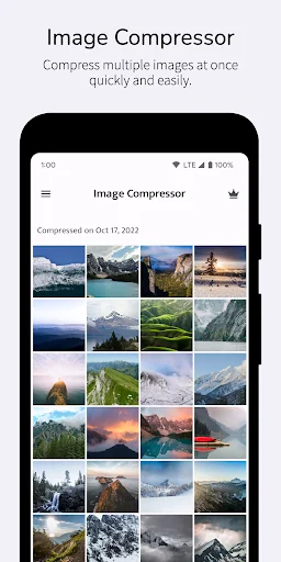 Compress Image - MB to kB