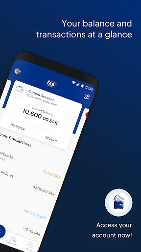 FAB Mobile Banking (KSA) screenshot 2