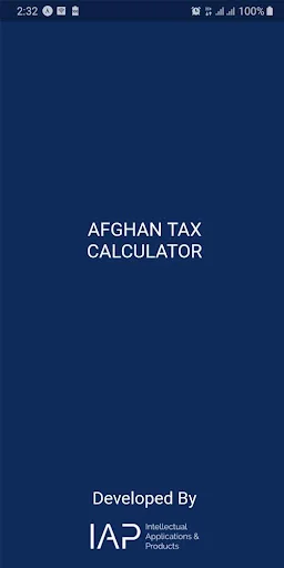 Afghan Tax Calculator