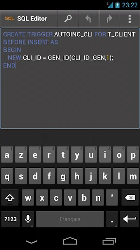 SQL Editor