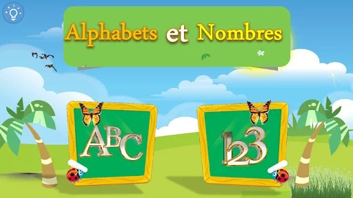 alphabets et nombres