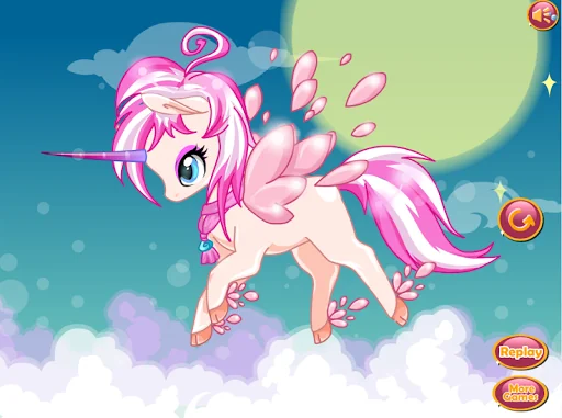 Magical Unicorn Rainbow Game