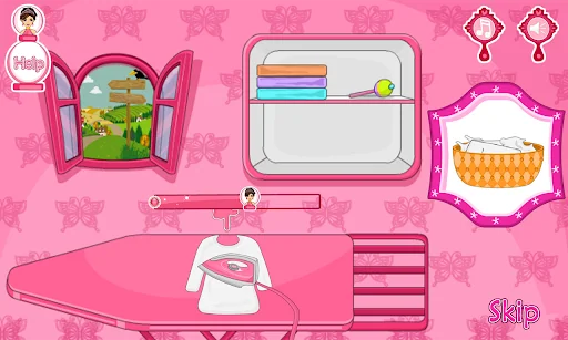 Ironing Princess Dresses