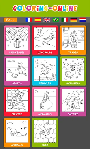 COLORING ONLINE