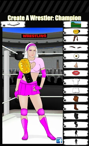 Create A Wrestler: Champion screenshot 2