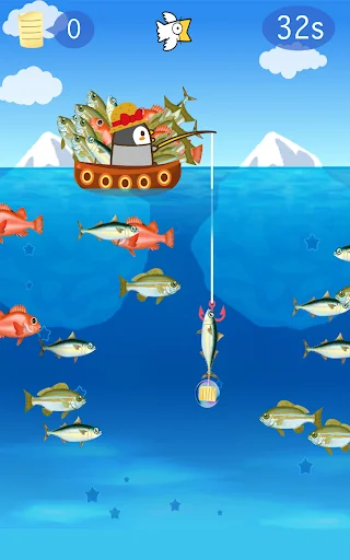 Fishing Game by Penguin + screenshot 2