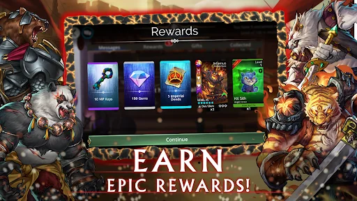 Gems of War - Match 3 RPG screenshot 4
