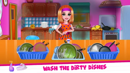 Pinky House Keeping Clean