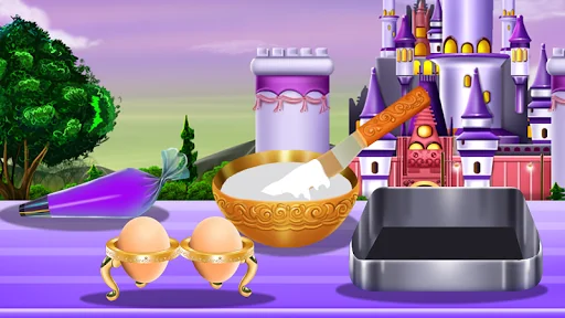 Princesses Cake Cooking