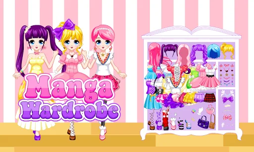 Dress Up Manga Wardrobe