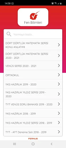 Fen Bilimleri Video Çözüm