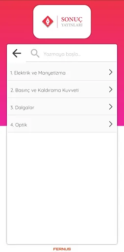 Sonuç Video Çözüm