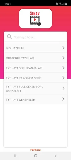Sınav Video Çözüm screenshot 1