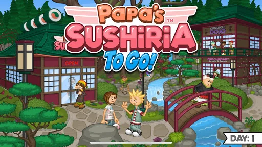Papa's Sushiria To Go!