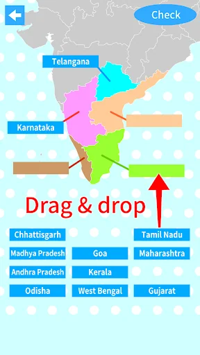 India States Map Quiz