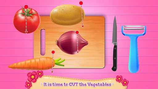 Mommy Cooking Vegetable Curry screenshot 4