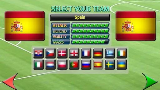 Gravity Football Euro 2012 screenshot 2