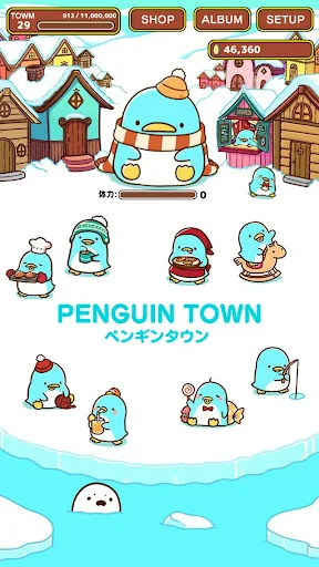 Idle Penguin Town