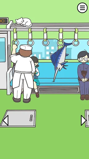 電車で絶対座るマン２ -脱出ゲーム screenshot 4