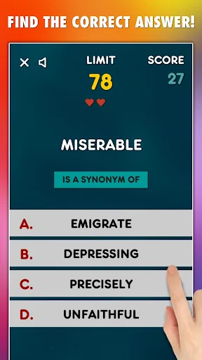 Synonyms Game