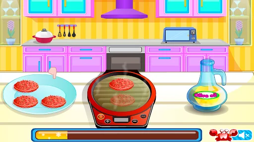 Mini Burgers, Cooking Games