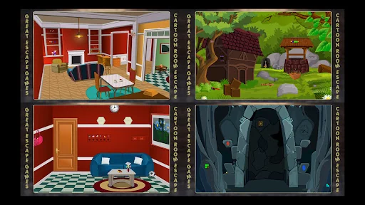 Escape Games: Cartoon Room