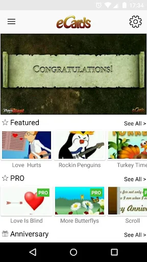 200+ Animated eCards by PepBla screenshot 2