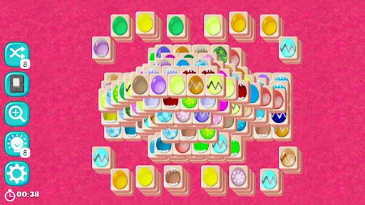 Easter Eggs Mahjong Tiles screenshot 3