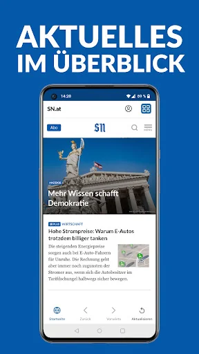 Salzburger Nachrichten screenshot 1