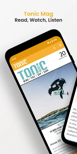 Tonic Mag - Wing Foil Magazine