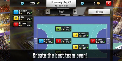 Handball Manager screenshot 2