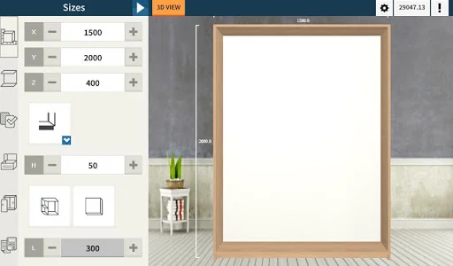 Utile closet 3D designer screenshot 1