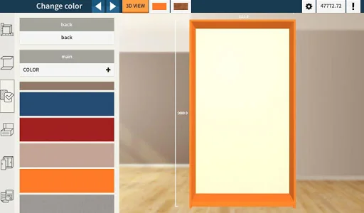 Utile closet 3D designer screenshot 3