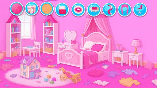 Doll House Cleaning Decoration