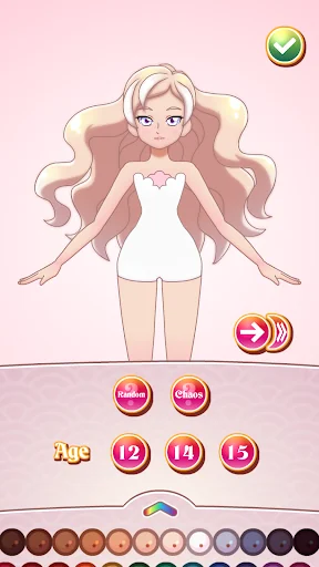 Glitter Cure Anime Dress Up screenshot 1