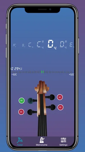 Violin Tuner, Viola & Cello