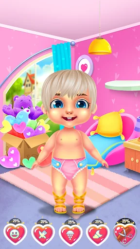 Baby Boy Caring Cupidon Dress screenshot 2