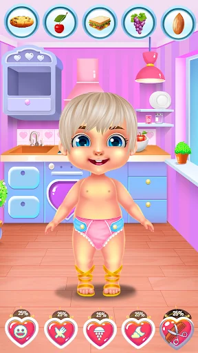 Baby Boy Caring Cupidon Dress screenshot 3