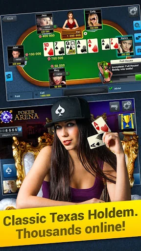 Poker Arena: texas holdem game