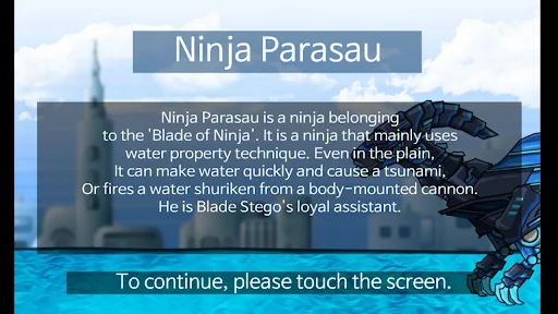 Dino Robot - Ninja Parasau