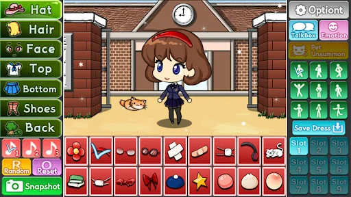 School Pretty Girl : dress up