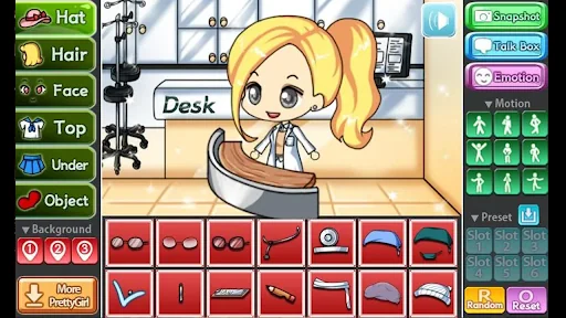 Hospital Pretty Girl: Dress Up