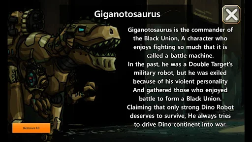 Giganotosaurus - Dino Robot