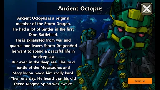 Ancient Octopus - Dino Robot